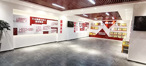 煙臺蘭山區融媒體中心黨建展廳